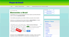 Desktop Screenshot of playasdebrasil.com