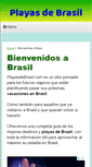 Mobile Screenshot of playasdebrasil.com