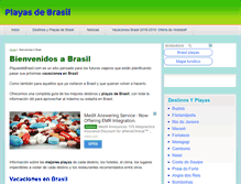 Tablet Screenshot of playasdebrasil.com